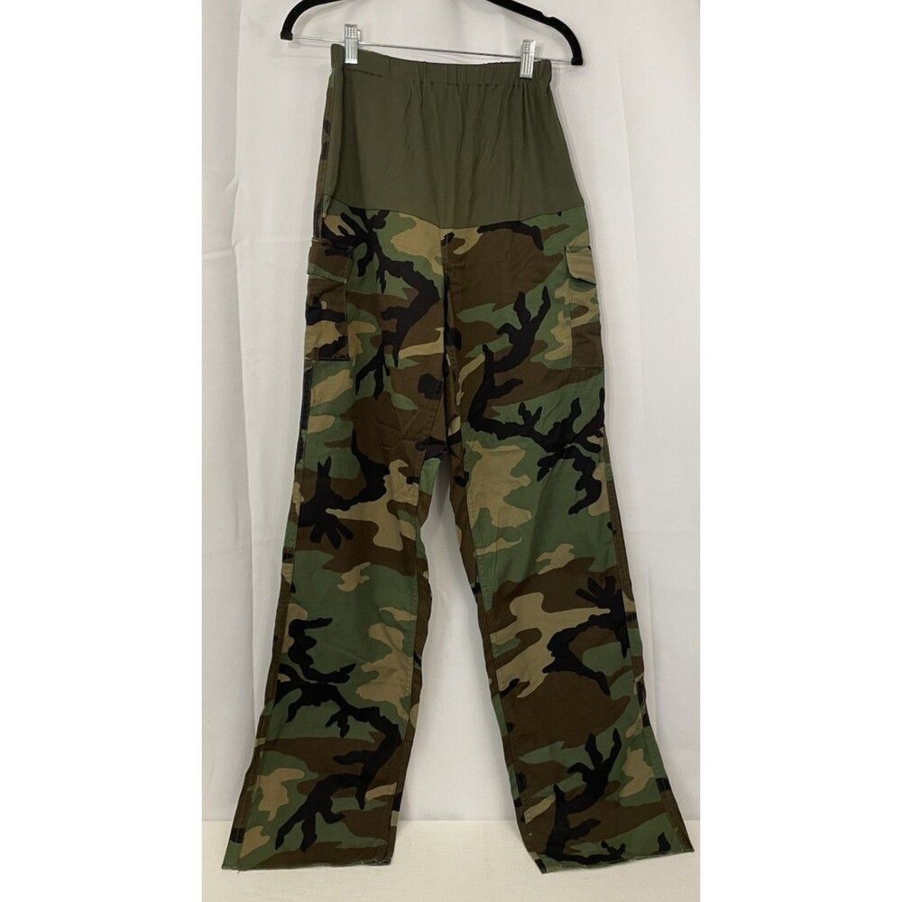 Woman's U.S. Military Size 8 Regular MATERNITY BDU Pants Camo Camouflage